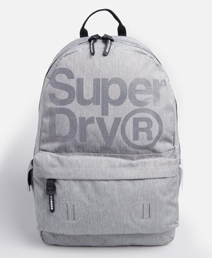 Superdry Logo Montana Férfi Hátizsák Szürke | BDAYG8529